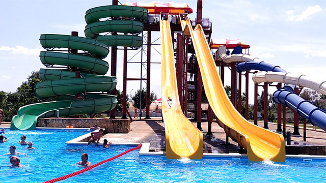 Аквапарк Морской риф - станица Голубицкая