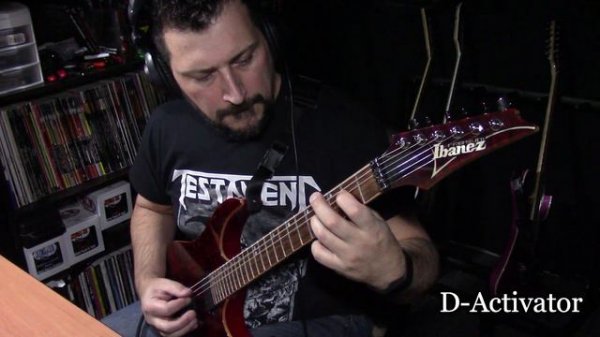 Dimarzio D-Activator vs Evolution Bridge Pickups - High Gain
