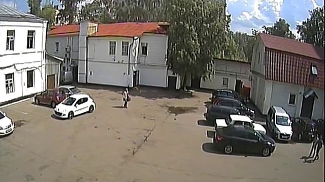 Аналоговая цветная камера ActiveCam AC-A233IR3. Пример дневной записи смотреть онлайн