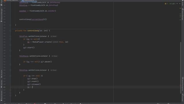 How to make a Media Player with a Seek Bar in Android Studio from the scratch? Kotlin смотреть онлайн