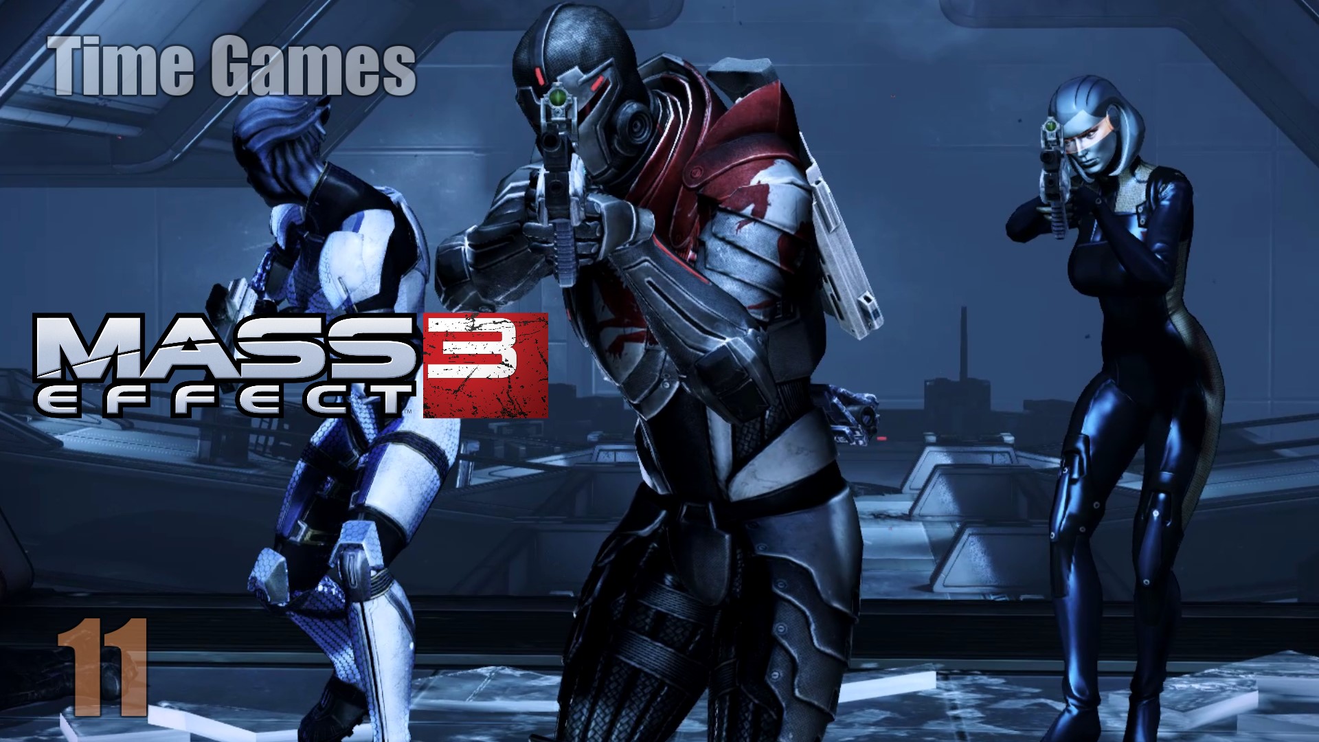 Прохождение ► Mass Effect 3 #11 - Нападение на Цитадель смотреть онлайн