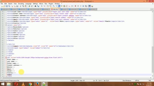 Full PHP contact form part 05 смотреть онлайн