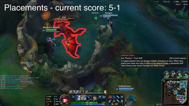 Road out of Low Elo - Placement game 7- Vi Jungle - Season 8 (Main account) смотреть онлайн
