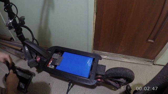 Kugoo G Booster. Проставка для увеличения аккамулятора до 45000 MAh.