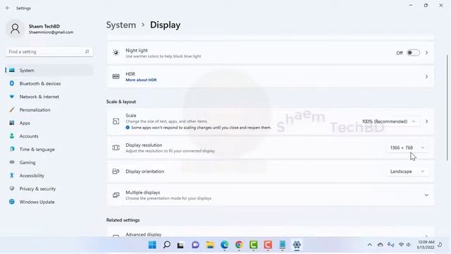 How to Fix Windows 11 Monitor Not Full Screen Issue | Screen Resolution problem in Windows 11 Fix смотреть онлайн