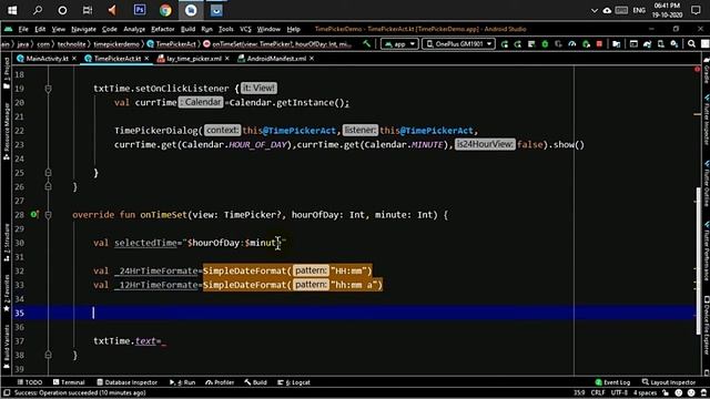 Convert 24 Hour Format to 12 Hour Format (With AM/PM) In Kotlin | Android | Hindi | Ashish Bendale смотреть онлайн