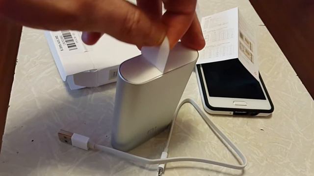 Xiaomi Power Bank 10000 mAh с Gear Best смотреть онлайн