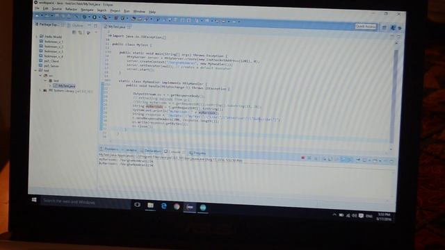 Java Web Server (HTTP-Server) & ESP8266 (ESP-01) смотреть онлайн