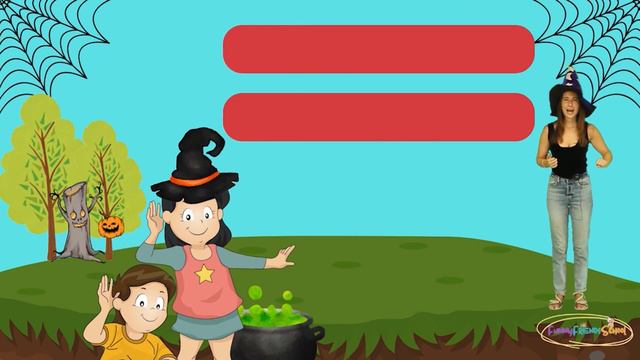 Halloween ESL videos for children. Let's use the PRESENT CONTINUOUS in english #eslvideosforkids смотреть онлайн