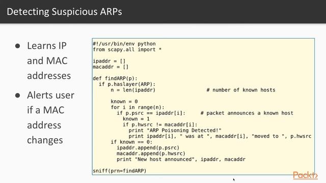 Basic and Low-level Python Network Attacks : The Course Overview | packtpub.com смотреть онлайн
