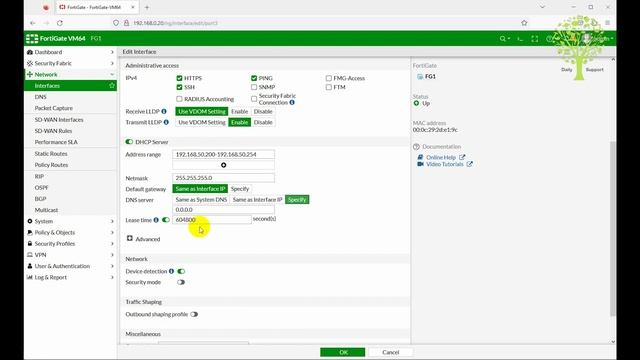 Fortinet | How to configure basic FortiGate LAN-WAN-DMZ | FortiGate Firewall Full Configuration | смотреть онлайн