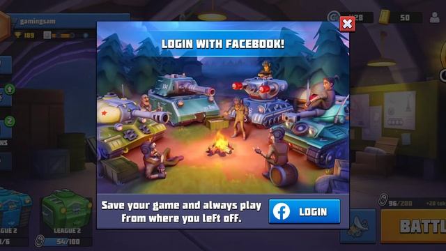 Tank Brawl -Gameplay Walkthrought Part-2(iOS,Android) смотреть онлайн