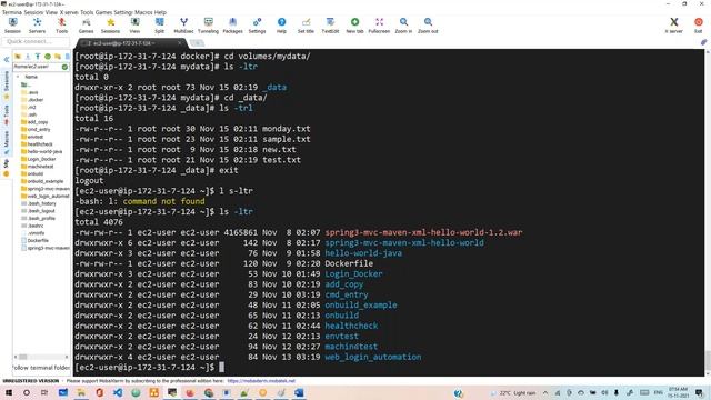 9. Docker volumes смотреть онлайн