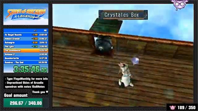 Skies of Arcadia: Legends 'speedrun' with notes [Part 1 / 2] смотреть онлайн