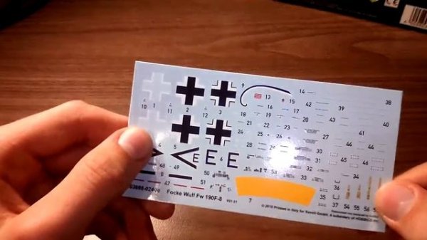 Самолёт и птица... КАК ЭТО СВЯЗАНО? Обзор сборной модели FW-190 F-8 от Revell в 1/72