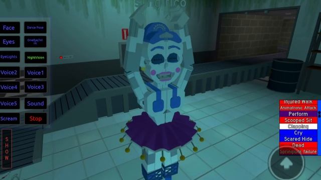 Ballora death in scooping room Roblox смотреть онлайн