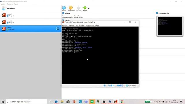 2020|Comandos Básicos en Centos 7 (Uso del pwd, cd,mkdir,ls...) смотреть онлайн