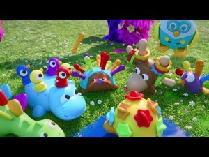 Мультфильм для малышей Ёжик Спайк Друзья Мелкой Моторики Learning Resources