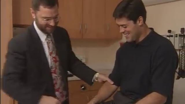 Dr. James Kelly Cranial Nerve Test With Pat LaFontaine & Dr. James Kelly