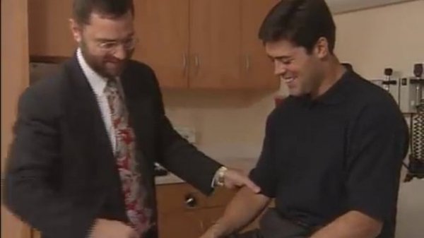 Dr. James Kelly Cranial Nerve Test with Pat LaFontaine & Dr. James Kelly
