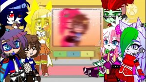 Реакция фнаф9 на тт♡