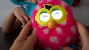 Furby Boom Ферби бум говорит по русски обзор распаковка