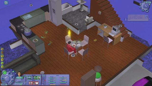 Oh crap, we had twins, oh, and aliens visit... (Sims 2) смотреть онлайн
