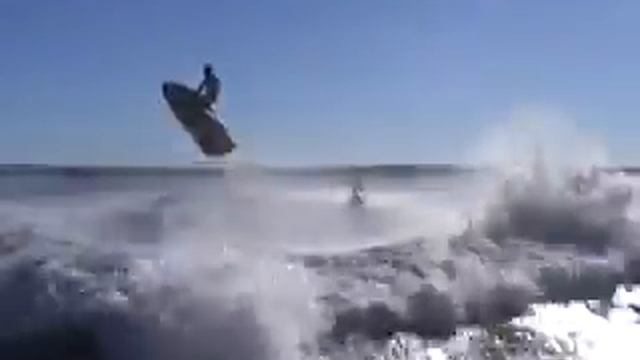 Jet Ski Wake Jumping Boston Harbor смотреть онлайн