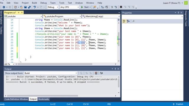 C# - 05 - Understanding Placeholders смотреть онлайн
