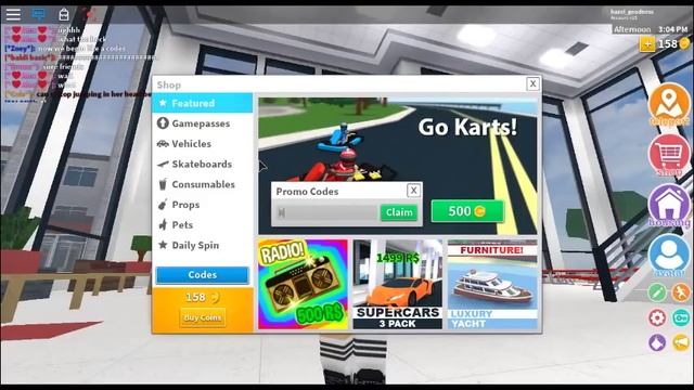 Roblox robloxian High School Promo Codes смотреть онлайн