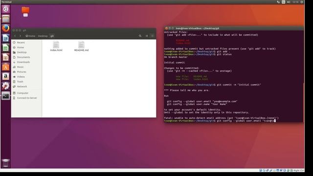 How to install GIT and configure TERMINAL to show branch names on UBUNTU 16 LTS смотреть онлайн