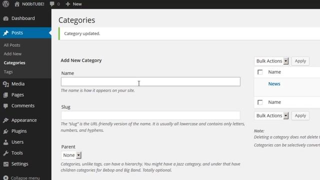 Setting Up and Managing Categories in WordPress смотреть онлайн