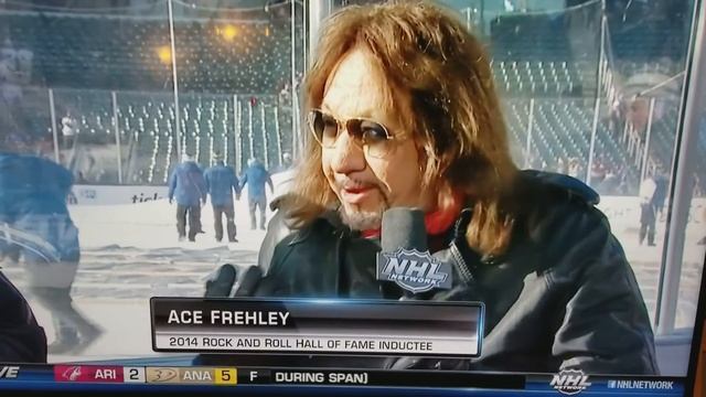 Ace Frehley Interview on NHL Network for Winter Classic Hockey Game 2018 смотреть онлайн