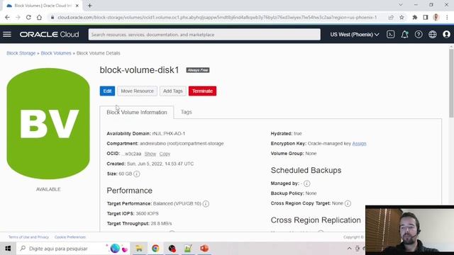 #03 Oracle Cloud Minicurso Storage - Block Volume (parte 01) смотреть онлайн