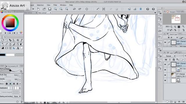 [SPEEDPAINT] Follow - (Sketch) [Clip Studio Paint] смотреть онлайн