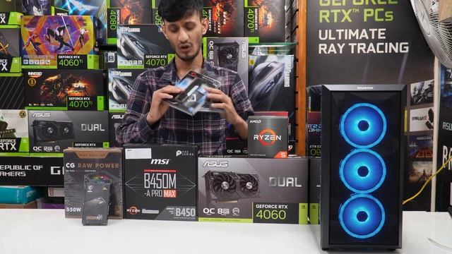 RTX 4060 Gaming PC Build | Rs 60000 Full PC Build | 60k full Gaming PC | PC Build bangalore смотреть онлайн