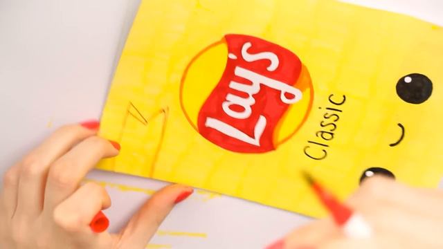 DIY lays chips paper squishy (I FINALLY DID IT!) смотреть онлайн