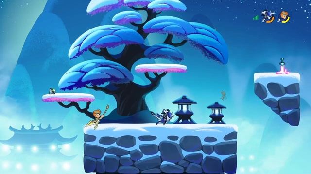 Brawlhalla vs Brawlout Game review смотреть онлайн