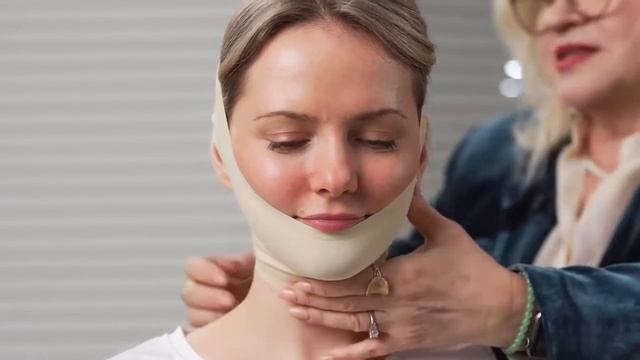 Новинка серии One Week Miracle, маска-бандаж для коррекции овала лица смотреть онлайн