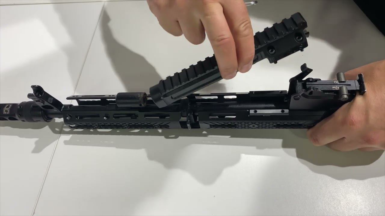 Лучшее цевье на АК. ЦЕВЬЕ ДЛЯ АК CG330. Код 50258. Установка на карабин Сайга. смотреть онлайн