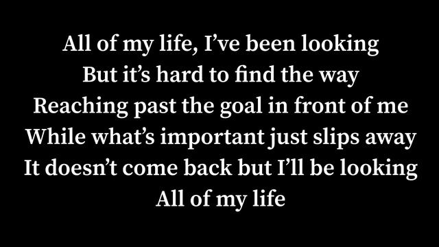All of my life lyrics Phil Collins смотреть онлайн