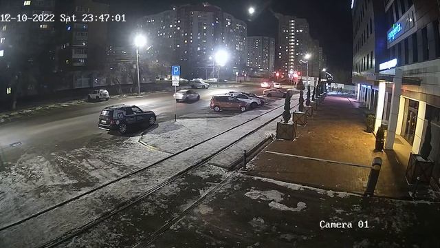 Пример ночной съемки камеры Ds-450m ИК выключен