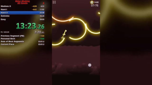 Rider Speedrun (Mobile) | All Levels (old) WR in 26:35.43 ! смотреть онлайн