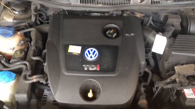 Т2302 ДВС (Двигатель) VW Golf 4 1.9TD AXR смотреть онлайн