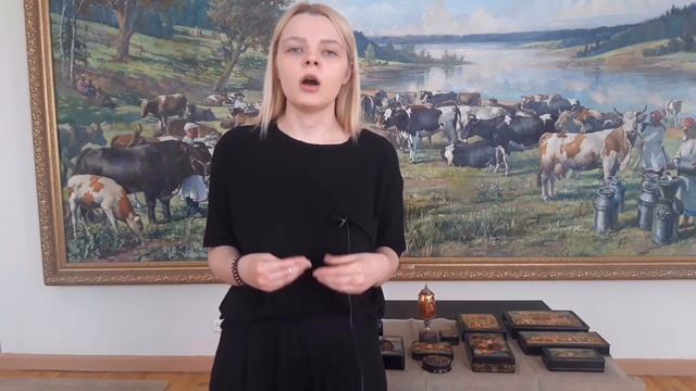 Онлайн-экскурсия «Лаковая миниатюра в собрании музея» смотреть онлайн