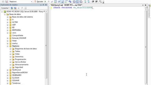 Procedimientos Almacenados o Stored Procedure en SQL Server 2008 смотреть онлайн