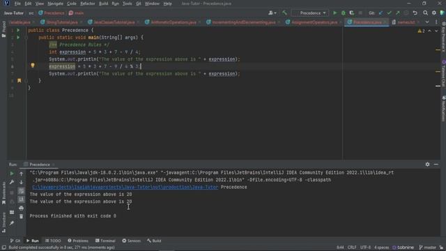 Java Precedence Rule смотреть онлайн