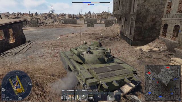 Т-55АМ-1 в War Thunder смотреть онлайн