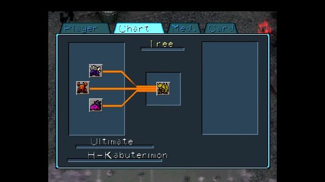 Digimon World - 100 Complete Save Digimon Chart Techniques Medals and Cards 1080p