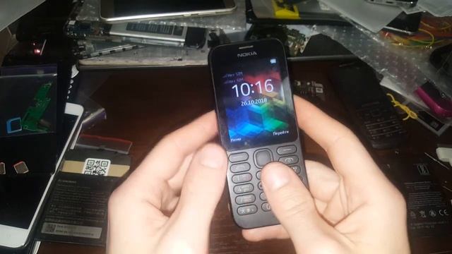 Nokia 215 RM-1110 сброс настроек hard reset глючит тормозит зависает висит пароль смотреть онлайн